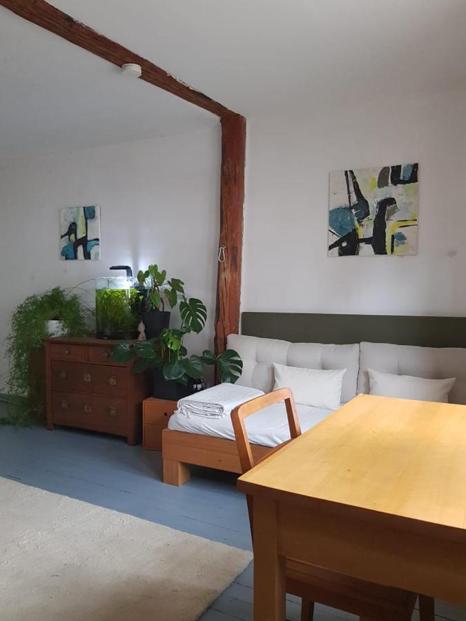 Aeltestes Haus In Quentel - Ferienwohnung 2 Mit Dachterrasse Lichtenau Extérieur photo