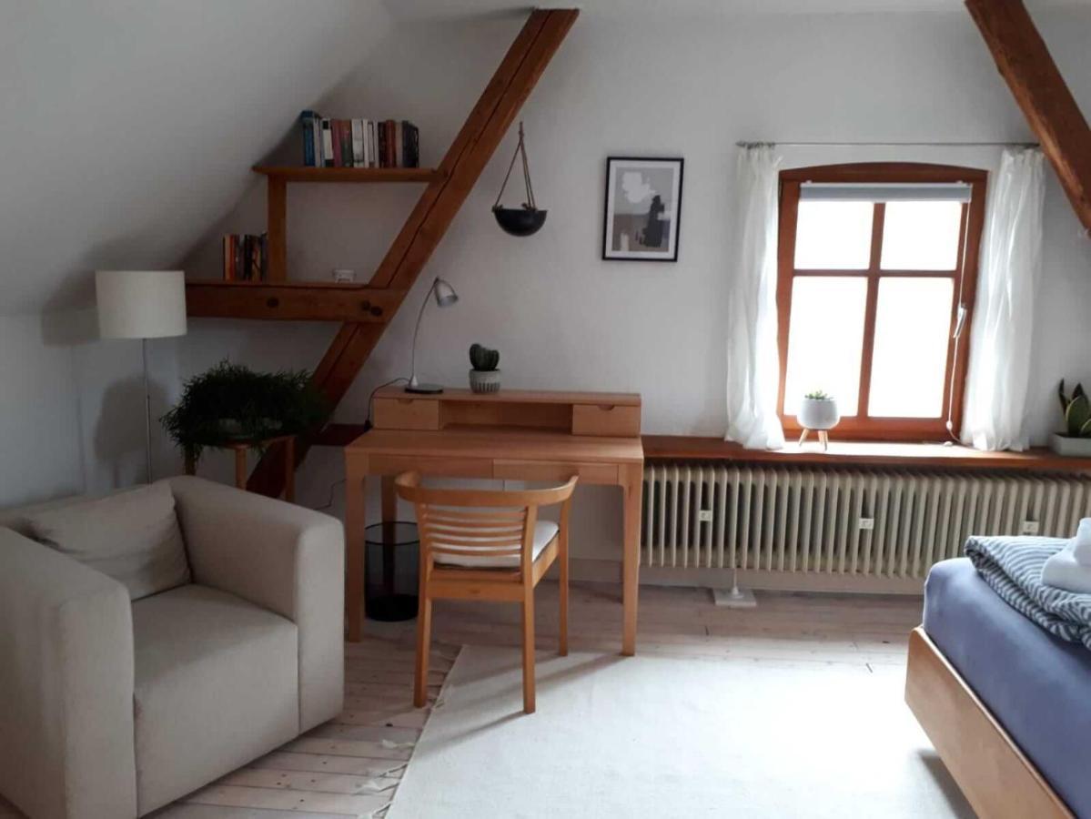 Aeltestes Haus In Quentel - Ferienwohnung 2 Mit Dachterrasse Lichtenau Extérieur photo